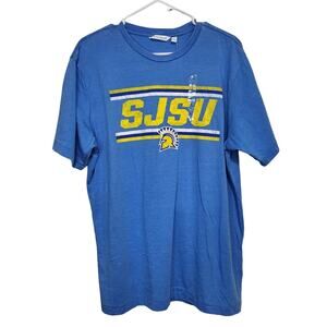 NEW SJSU SAN JOSE STATE UNIVERSITY CAMPDAVID T-SHIRT - L